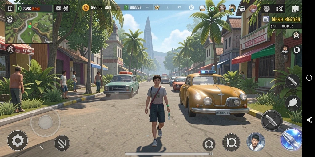Tampilan gameplay 8G8G yang menarik dan interaktif.