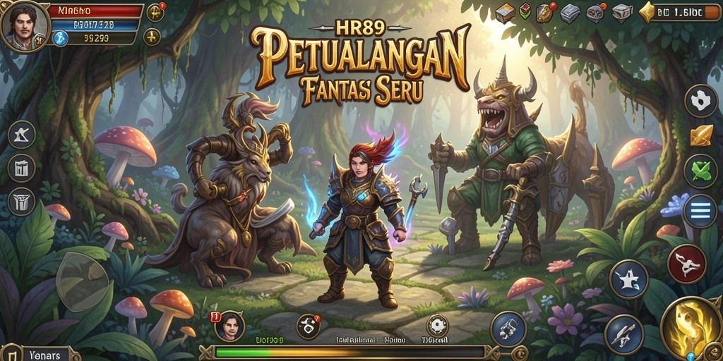 Gameplay RPG HR89 yang seru dan memikat.