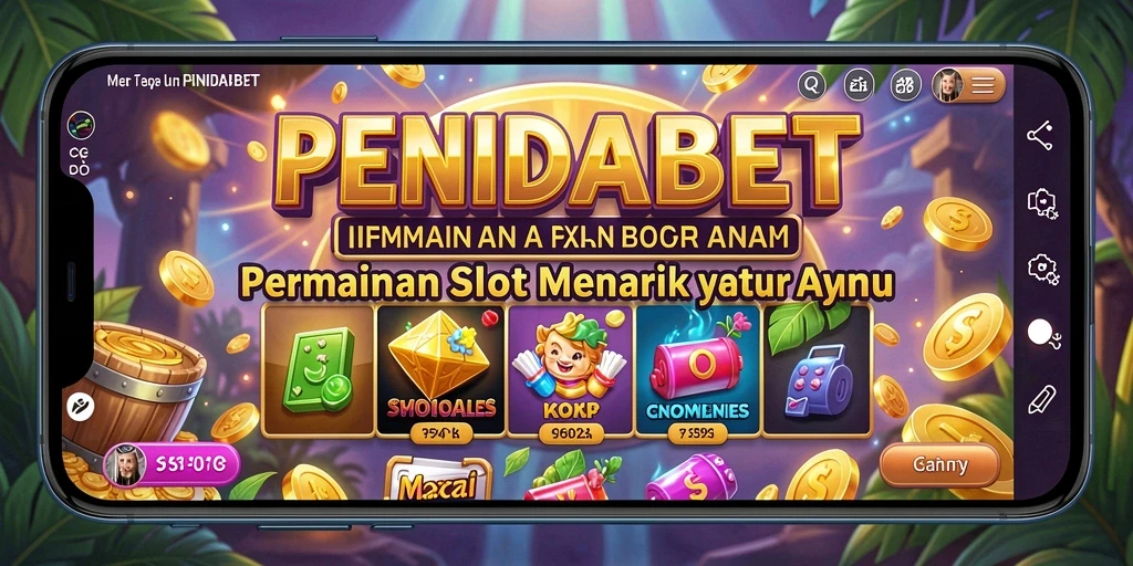 Tampilan menarik dari gameplay PENIDABET yang penuh warna.