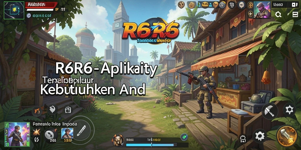 Tampilan utama R6R6 dengan fitur utility yang memudahkan pengelolaan tugas.