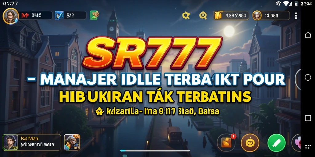 Screenshot utama SR777 menunjukkan momen gameplay yang menegangkan dan seru.