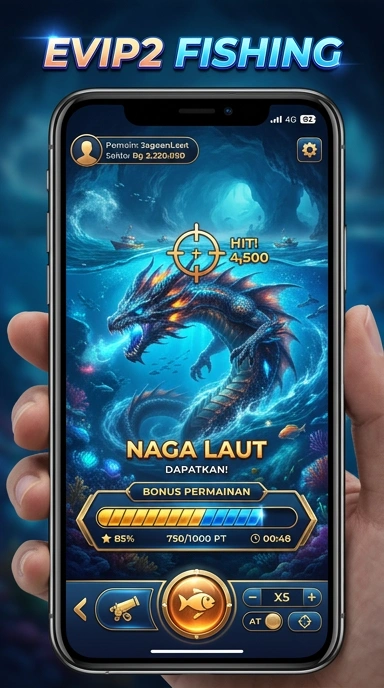 Tampilan beranda evip2 yang menarik dan mudah dipahami.